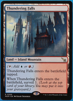 Thundering Falls Murders at Karlov Manor NM Land Rare CARD (501832) ABUGames - Image 1