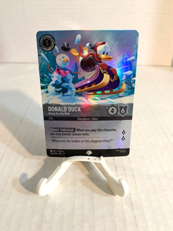 Disney Lorcana Winterspell Donald Duck - Along for the Ride 220/204 Epic Foil - Image 1