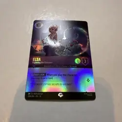 Disney Lorcana-Whispers in the Well-Elsa-Exploring the Unknown 208/204 FOIL NM - Image 3