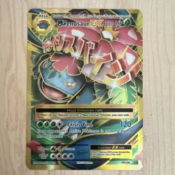 M Venusaur EX 100/108 Full Art Ultra Rare Holo Card XY Evolutions - Image 4