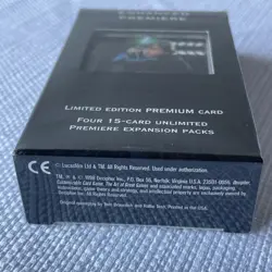 Star Wars Enhanced Premiere CCG Customizable Card Game Sealed Lightsaber Luke - Image 5