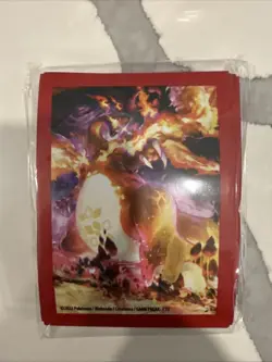 65ct Charizard VMAX Ultra Premium Collection UPC Card Sleeves New Sealed Pokemon - Image 1