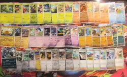 Pokemon Tcg Scarlet & Violet Journey Together 50 Cards Bundle Job Lot No Dupes - Image 1