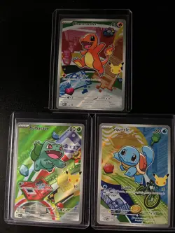 Pokemon First Partner Illustration Collection Series 1 Promo Set (9 Cards) - Image 1