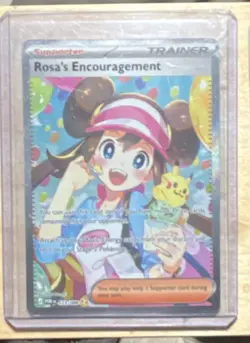 Pokemon TCG SWSH Rosa's Encouragement & Lumiose Lot 2 Cards perfect order - Image 2