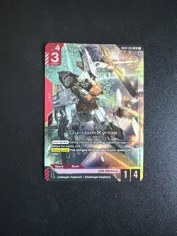 Gundam Kyrios (GD04-034) [LR Foil] (NM) - Gundam Card Game - Phantom Aria (ENG) - Image 1