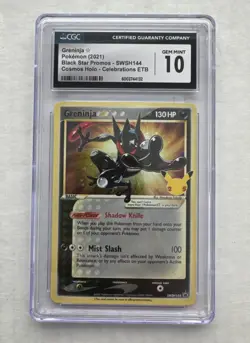 Greninja Star SWSH144 SWSH: Sword & Shield Promo Cards Holo CGC 10 - Image 1