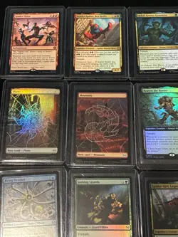 Magic The Gathering Spider-Man Marvel LOT 20 Cards ALL IN TOP LOADERS MTG - Image 2