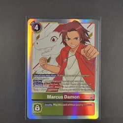 Digimon Card Game Marcus Damon BT21-086 SR NM - Image 1