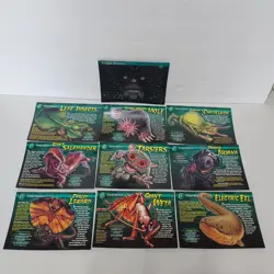 Lot of 24 Incomplete Weird and Wild Creatures Cards Strange Wonders Group 6 - Image 2