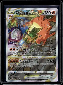 Pokemon SWSH: Sword & Shield Promo Cards Charizard VSTAR SWSH262 - Image 1
