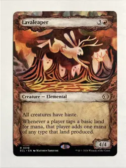 Lavaleaper (Showcase) Lorwyn Eclipsed Regular - Image 1