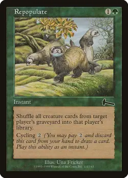 [MTG] Repopulate (111) (ULG) HP-DMG - Image 1