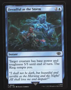 Dreadful as the Storm 48 Magic: the gathering The Lord of The Rings Near Mint - Image 1