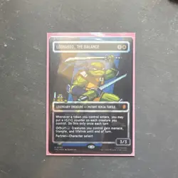 Wizards of the Coast Leonardo, the Balance Legendary Creature MTG TMNT Commande… - Image 1