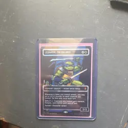 Wizards of the Coast Leonardo, the Balance Legendary Creature MTG TMNT Commande… - Image 2