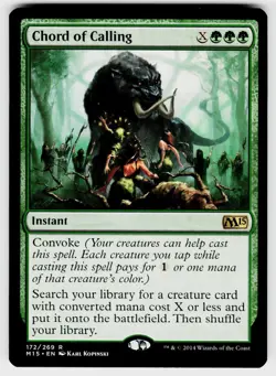 CHORD OF CALLING 172 R MAGIC 2015 (M15) MAGIC: THE GATHERING NM/M - Image 1