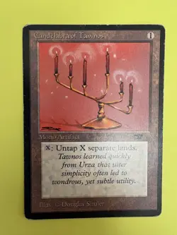 MTG CANDELABRA OF TAWNOS Antiquities Played MTG Magic The Gathering - Image 1