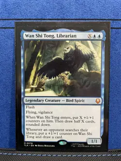 MTG - Wan Shi Tong, Librarian. Avatar: the Last Airbender. Mythic - Bird Spirit. - Image 1