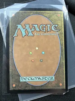 Magic: The Gathering Mox Jet Unlimited Edition Rare Artifact Dan Frazier Regular - Image 2