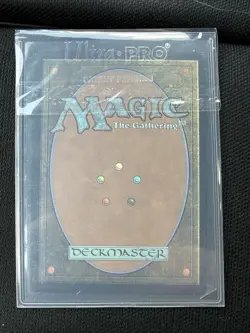 Magic: The Gathering Mox Jet Unlimited Edition Rare Artifact Dan Frazier Regular - Image 3