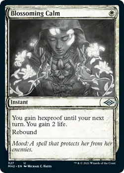 Blossoming Calm (Showcase) FOIL Modern Horizons 2 NM Showcase CARD ABUGames - Image 1