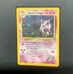 Sabrina's Gengar - 14/132 Gym Heroes Unlimited Holo Rare Pokemon - MP - Image 1