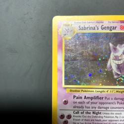 Sabrina's Gengar - 14/132 Gym Heroes Unlimited Holo Rare Pokemon - MP - Image 2