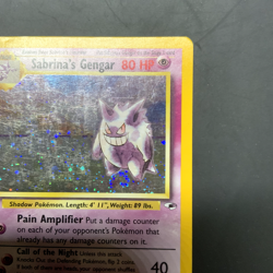 Sabrina's Gengar - 14/132 Gym Heroes Unlimited Holo Rare Pokemon - MP - Image 3