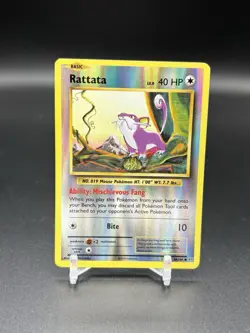 2016 Pokemon XY Evolutions Rattata Reverse Holo #66/108 - Image 1
