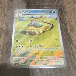 Pokemon TCG Grotle Illustration Rare Holo 164/162 SV05 Temporal Forces 120HP - Image 1