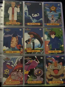 Topps Pokemon TV Animation 1st Edition Lot - Image 1