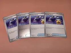 4x Energy Switch Various Sets Pokemon Playset x4 - Image 1