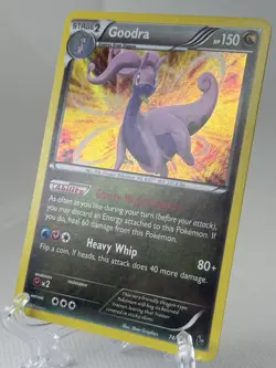 Goodra 74/106 Holo Rare Flashfire Pokemon Holo Moderately Played - Image 1