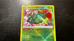 POKEMON TCG - POKEMON GO RADIANT VENUSAUR 004/078 RADIANT HOLO RARE NM - Image 2