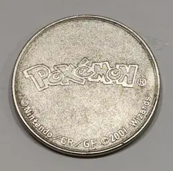 Pokemon Collectible Token Coin Nintendo/CR/GF/2001, FREE SHIPPING - Image 4