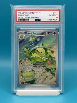 PSA 10 - 2024 POKEMON TEF EN REUNICLUS - Image 1
