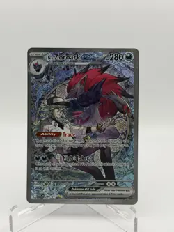 N's Zoroark Ex Pokemon 286/217 SIR mega Evolution: Ascended Heroes - Image 1
