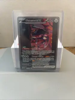 Pokemon TCG Genesect EX Black Bolt Holo Double Rare Card - Image 1