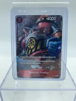 General Franky P-027 One Piece Promo Card - Image 1