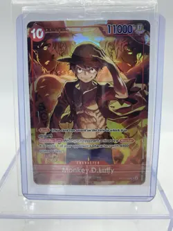 Sealed Promo One Piece CARD Treasure Booster Monkey.D.Luffy ST10-006 SR NEW - Image 1