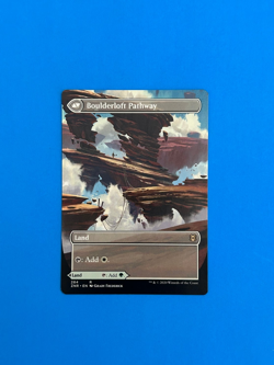 MTG - Branchloft Pathway Boulderloft Pathway - Borderless - Zendikar Rising LP - Image 2
