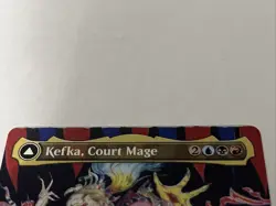 MTG: Kefka, Court Mage (0322) (Borderless) Final Fantasy Non Foil Miss cut - Image 2