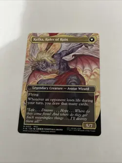 MTG: Kefka, Court Mage (0322) (Borderless) Final Fantasy Non Foil Miss cut - Image 3