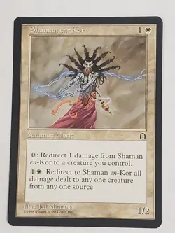 MTG Shaman en-Kor (Stronghold/White/R) - BGM - Image 1