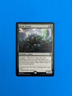 Scute Swarm #203 (LP) Zendikar Rising ZNR Magic MTG - Image 1