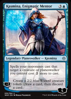 Kasmina, Enigmatic Mentor -Foil Near Mint MTG War of the Spark - Image 1