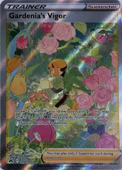 Pokemon TCG Gardenia's Vigor GG61/GG70 Holofoil Crown Zenith: Galarian Gallery - Image 1