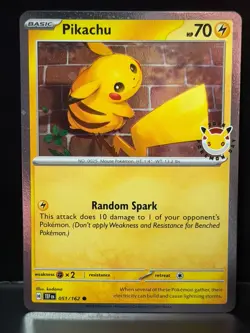 Pikachu (Pokemon Day 2026) 051/162 Holofoil Miscellaneous Cards & Products - Image 1