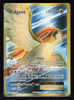 Pidgeot EX (Full Art) Holo Ultra Rare Pokemon XY - Evolutions 104/108 LP - Image 1